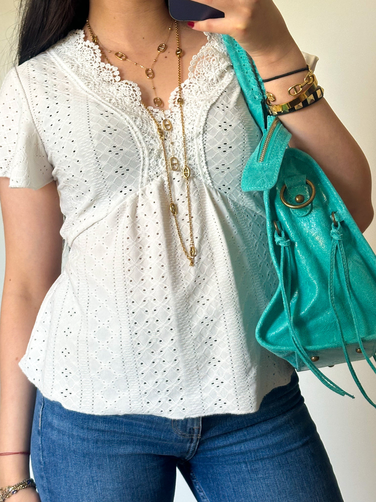 Précommande / Pre order- Édition limitée: Sac city L glossy - Turquoise