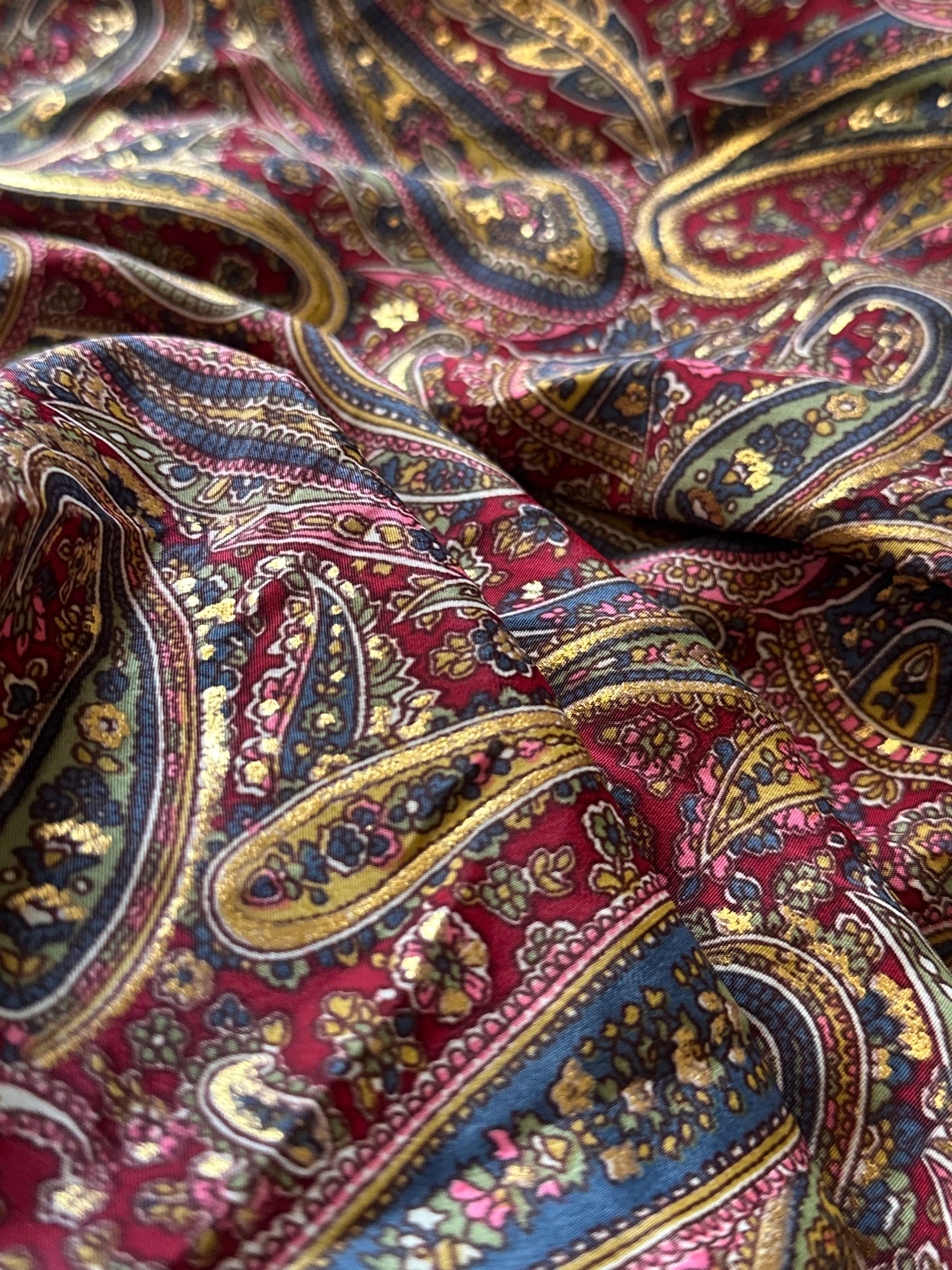 Robe bohème - bordeaux