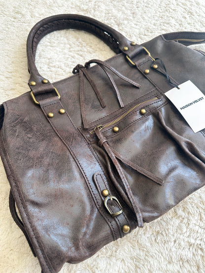 Sac City - Marron chocolat