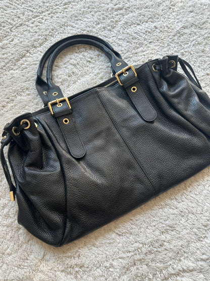 Sac Stockholm L - Noir grainé