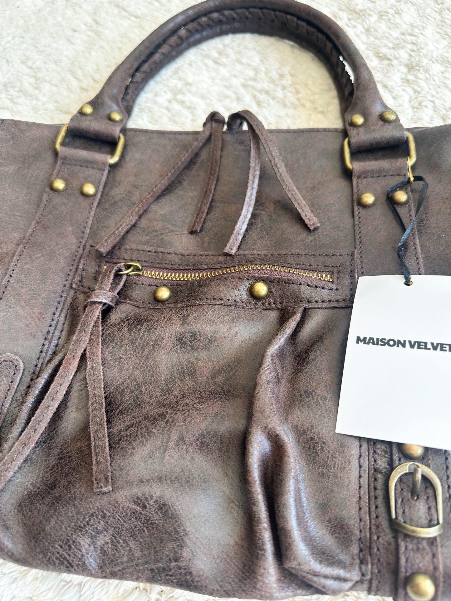 Sac City - Marron chocolat