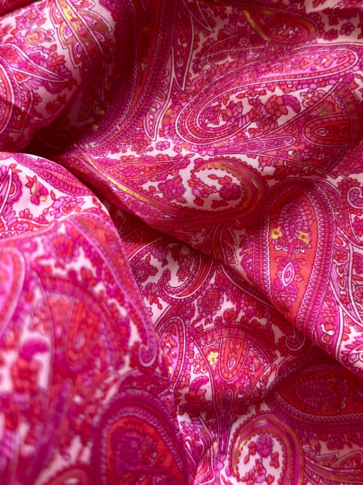 Robe bohème - Rose fuschia