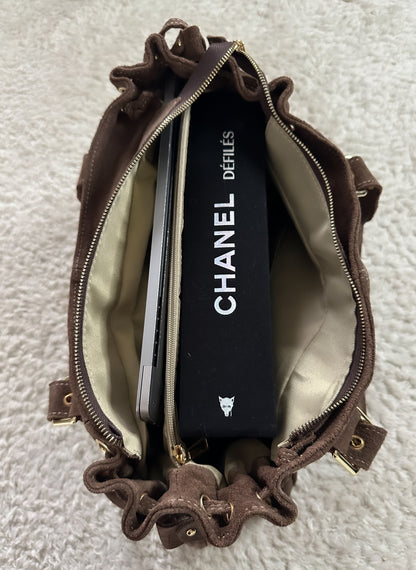 Sac Stockholm L - Marron noisette