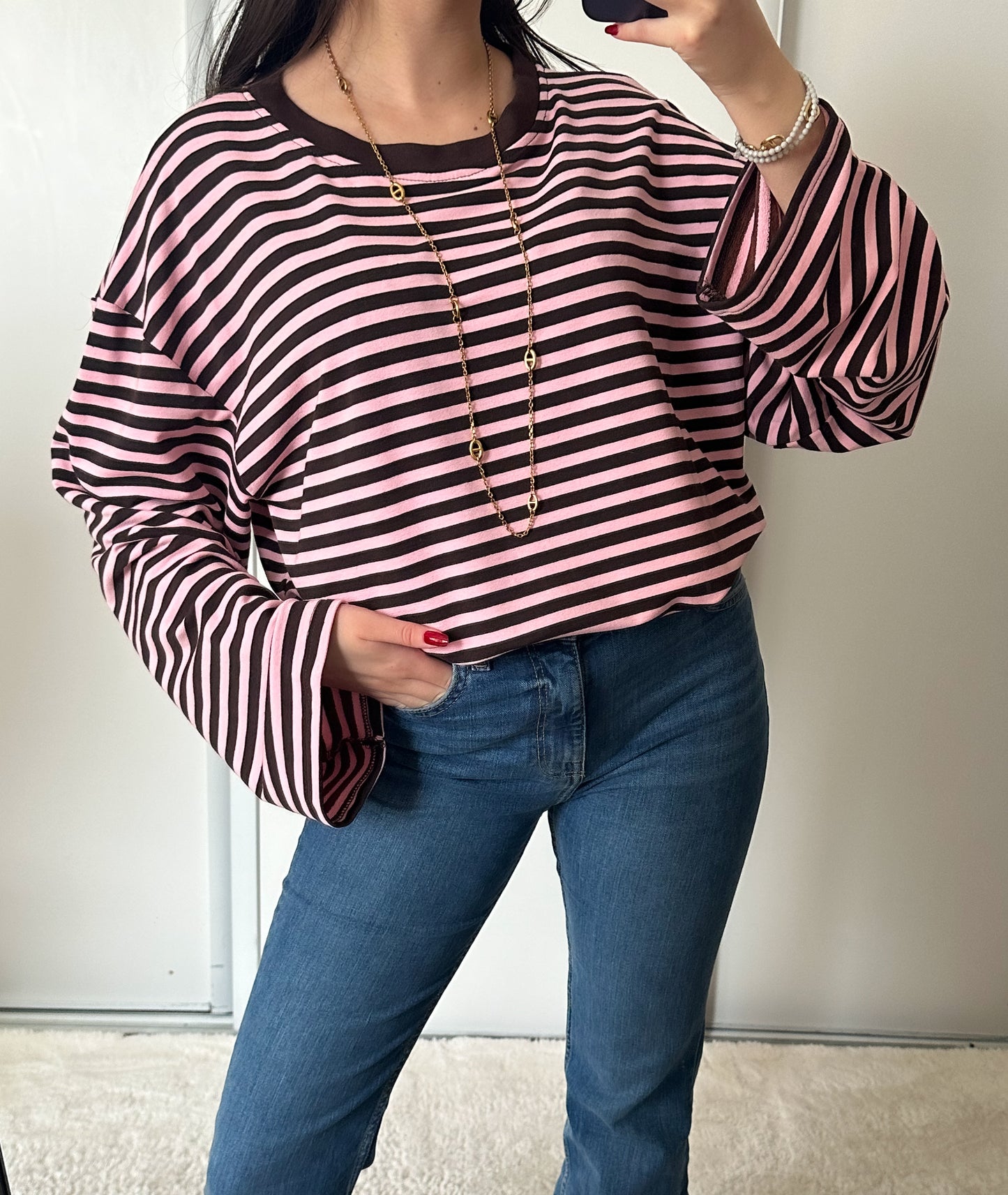 Lola Brown/Pink T-shirt