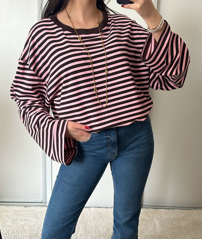 Lola Brown/Pink T-shirt