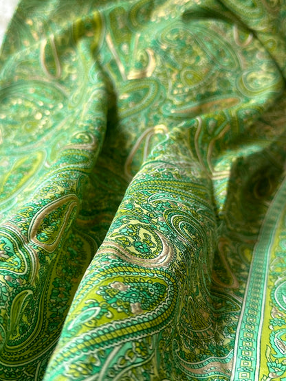 Robe bohème - verte