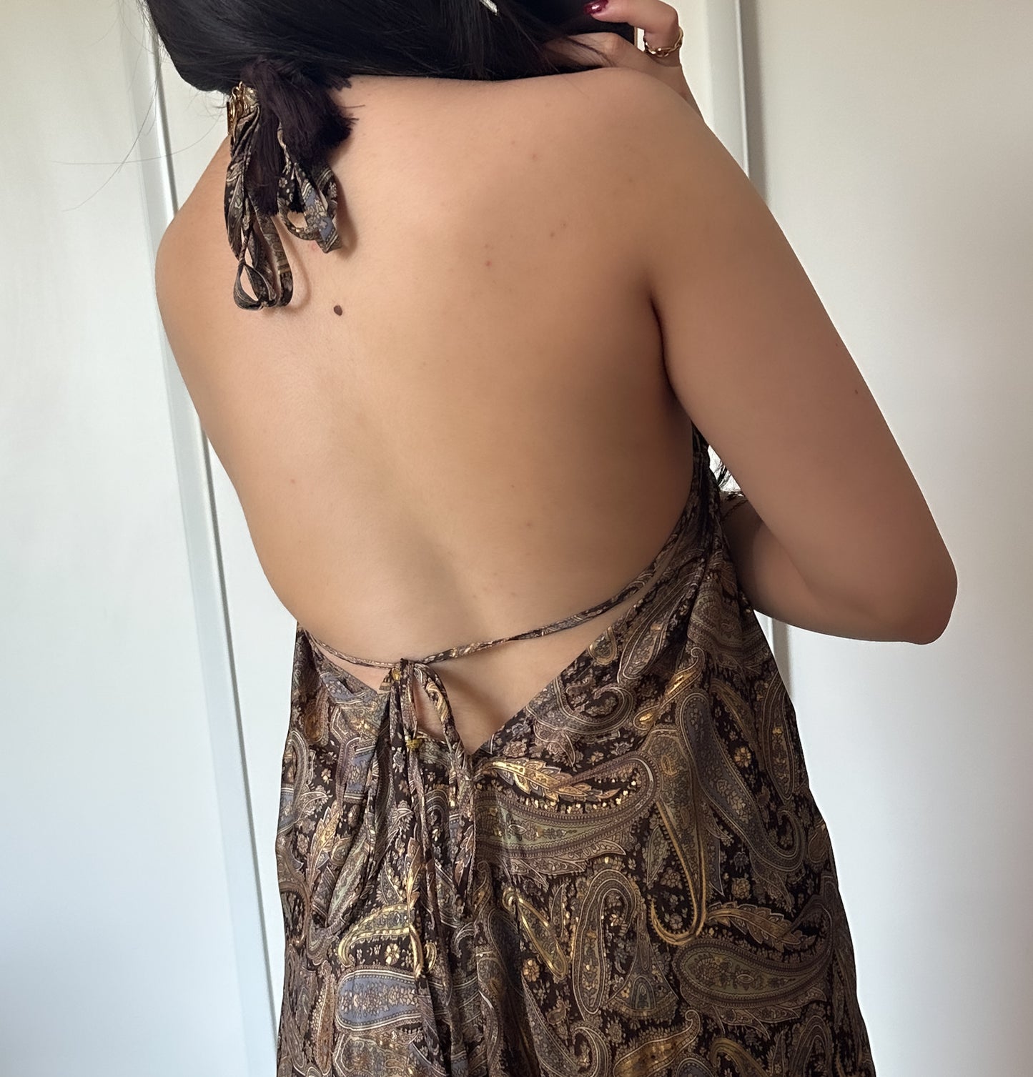 Robe bohème - Marron