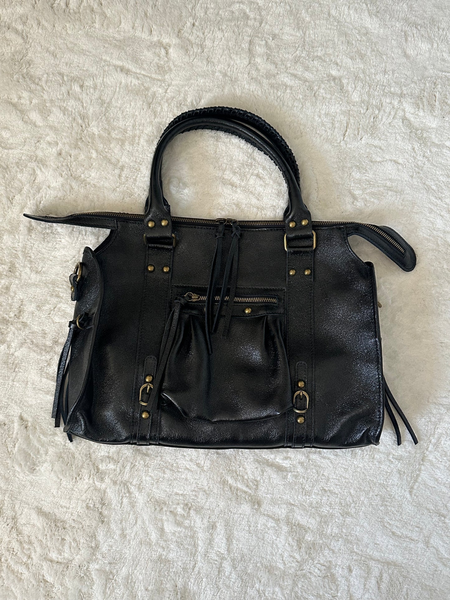 Sac City L - Noir irisé