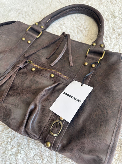 Sac City - Marron chocolat