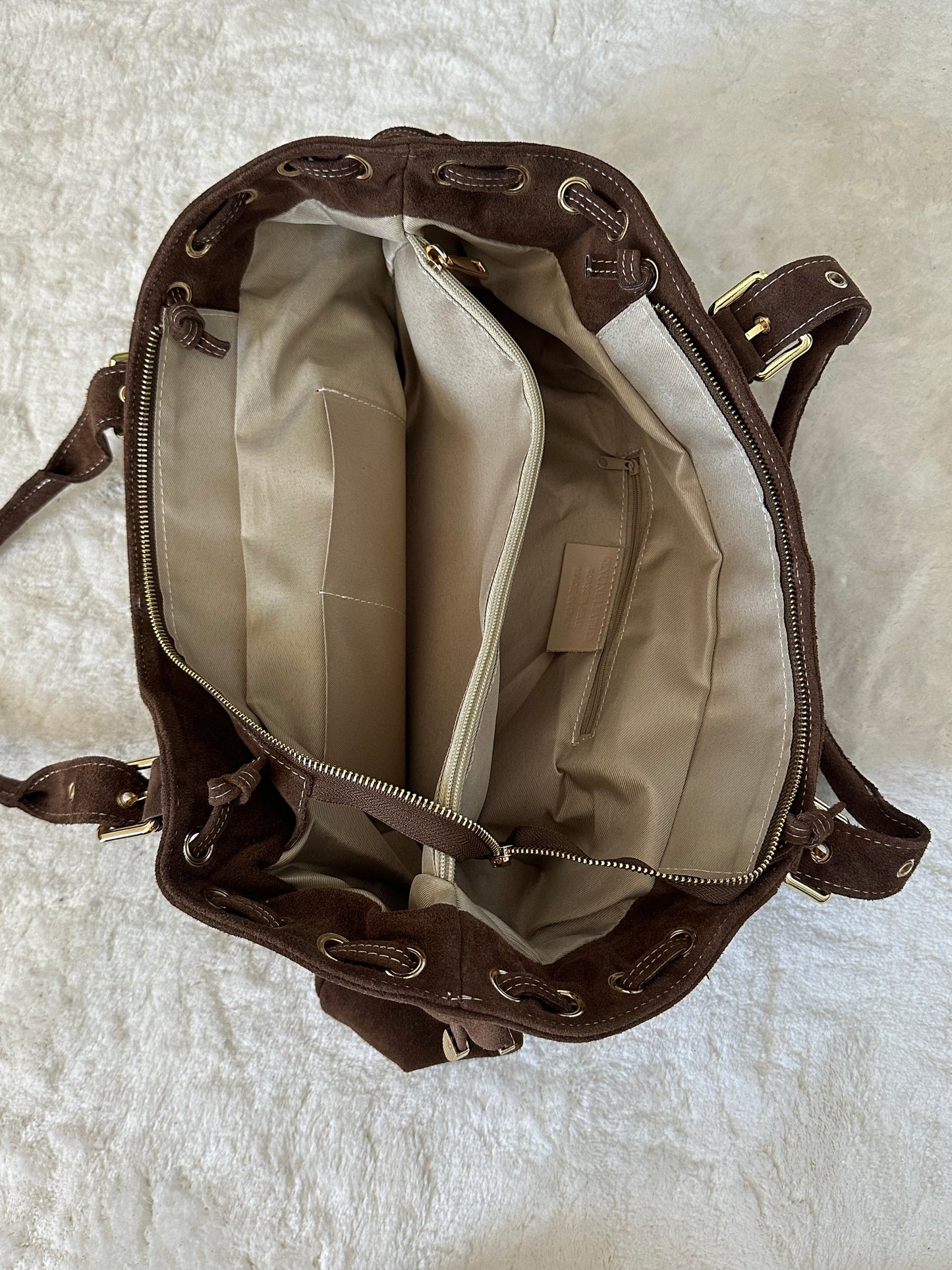 Sac Stockholm L - Marron noisette