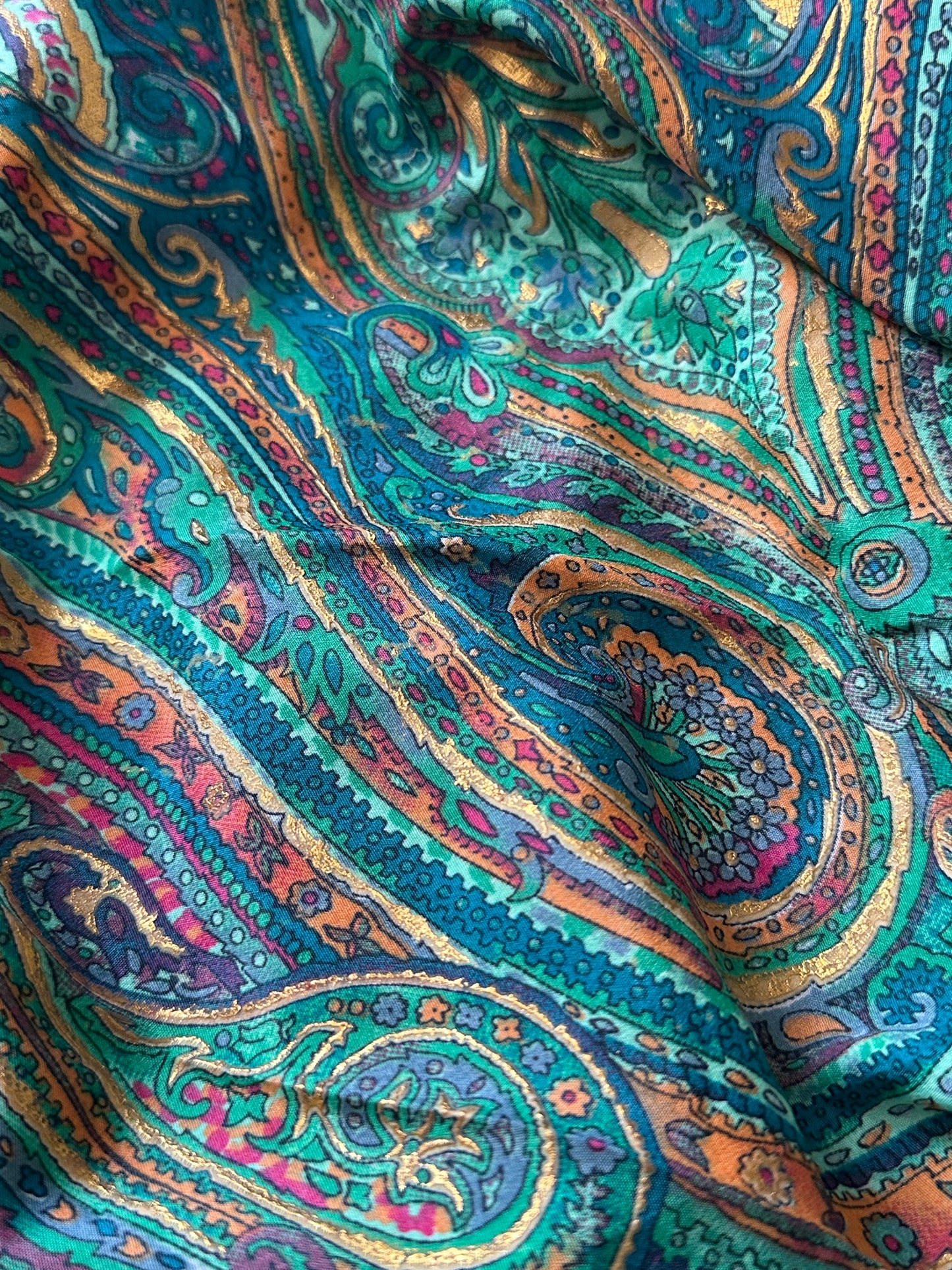 Robe bohème - vert