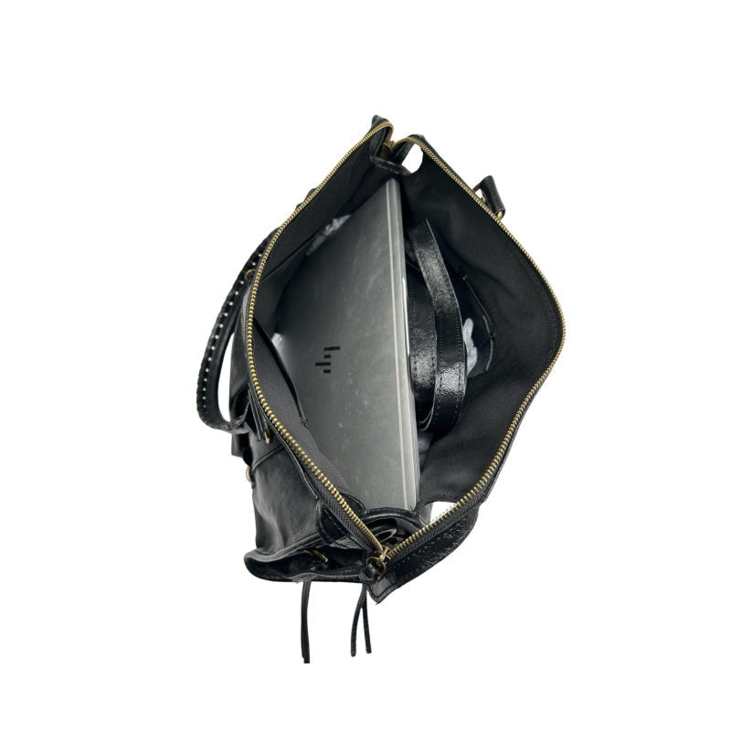 Sac City L - Noir irisé
