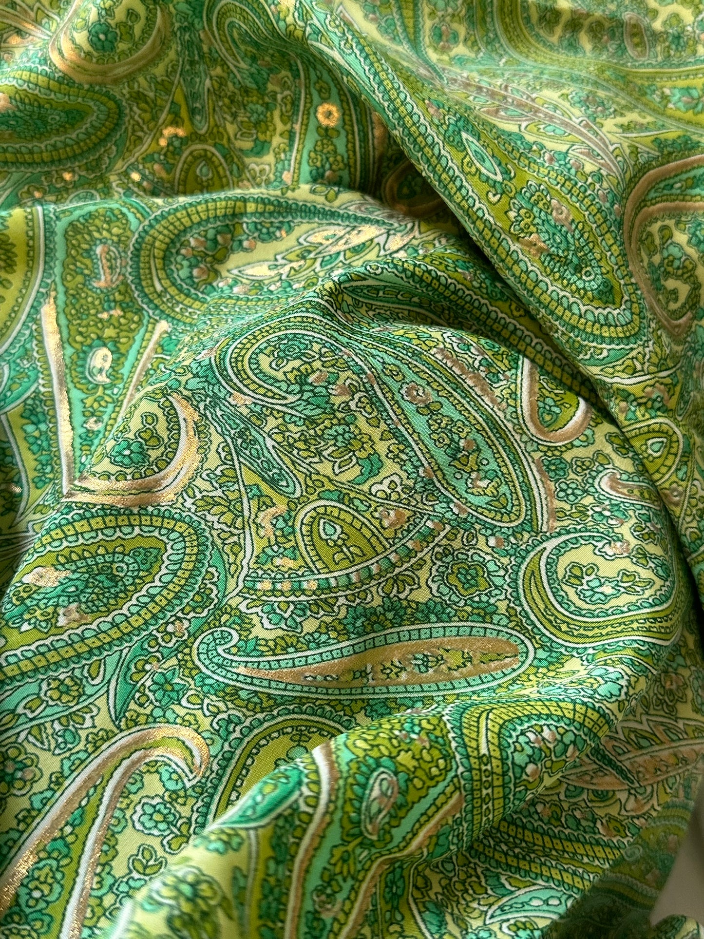 Robe bohème - verte