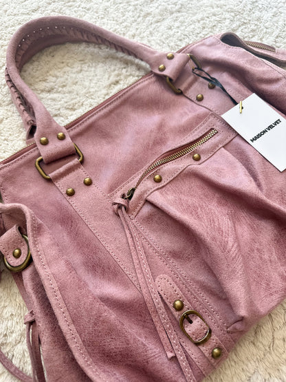 Sac city L - Vieux rose