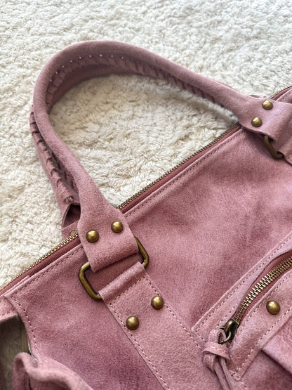 Sac city L - Vieux rose