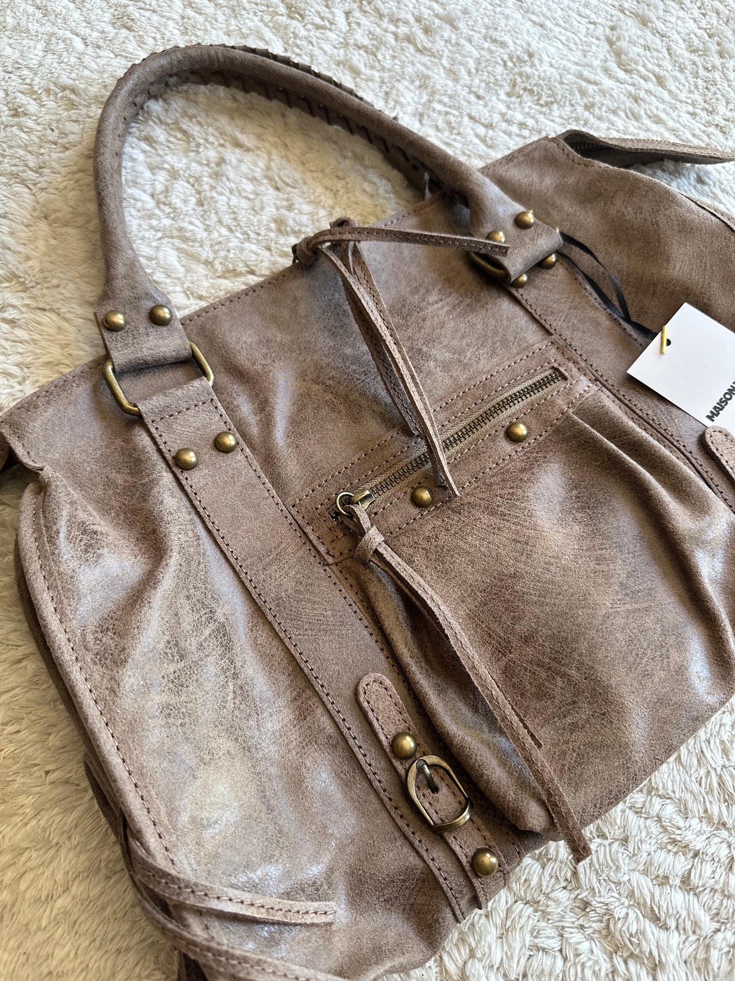 Sac city L - taupe