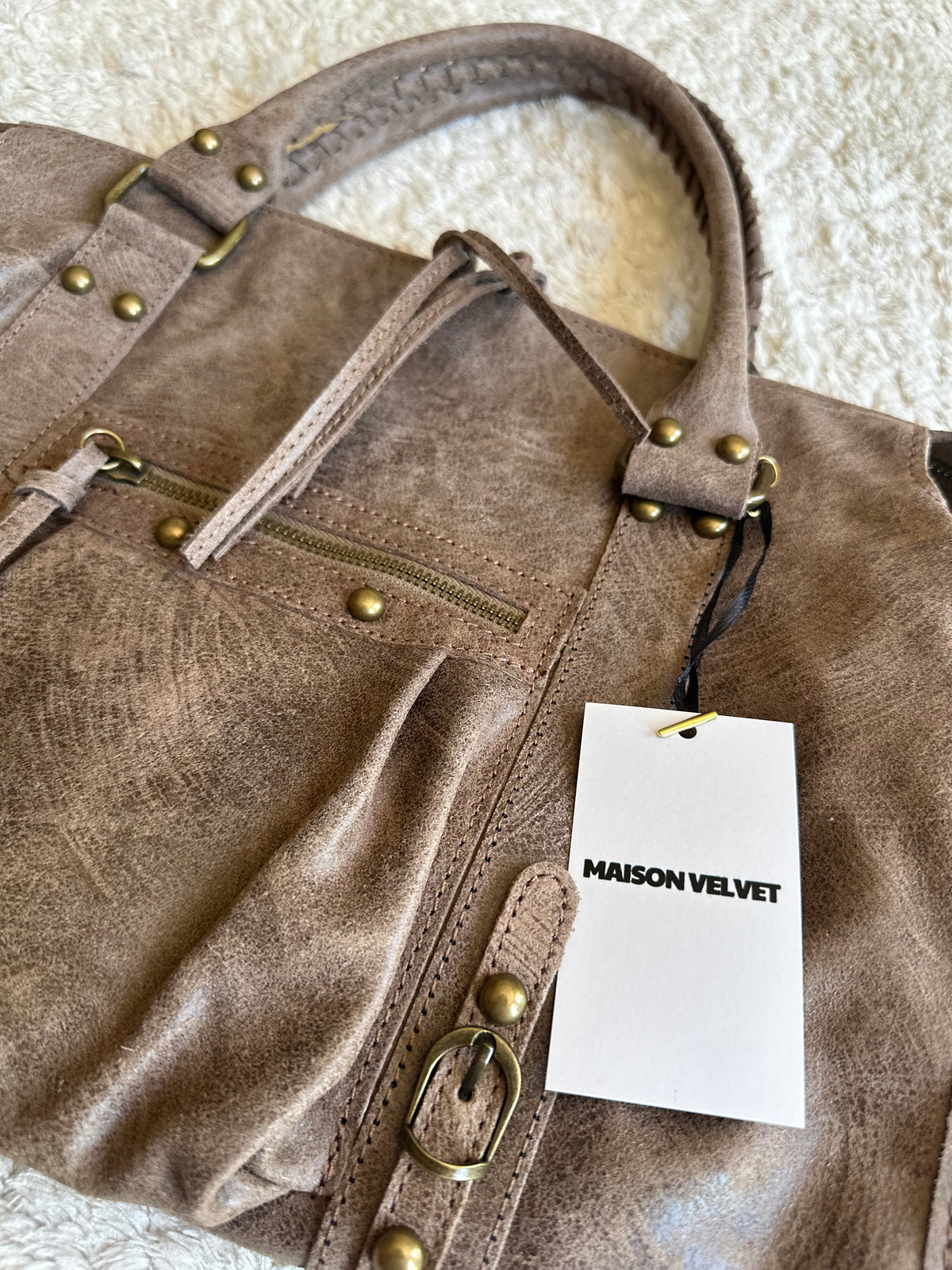 Sac city L - taupe