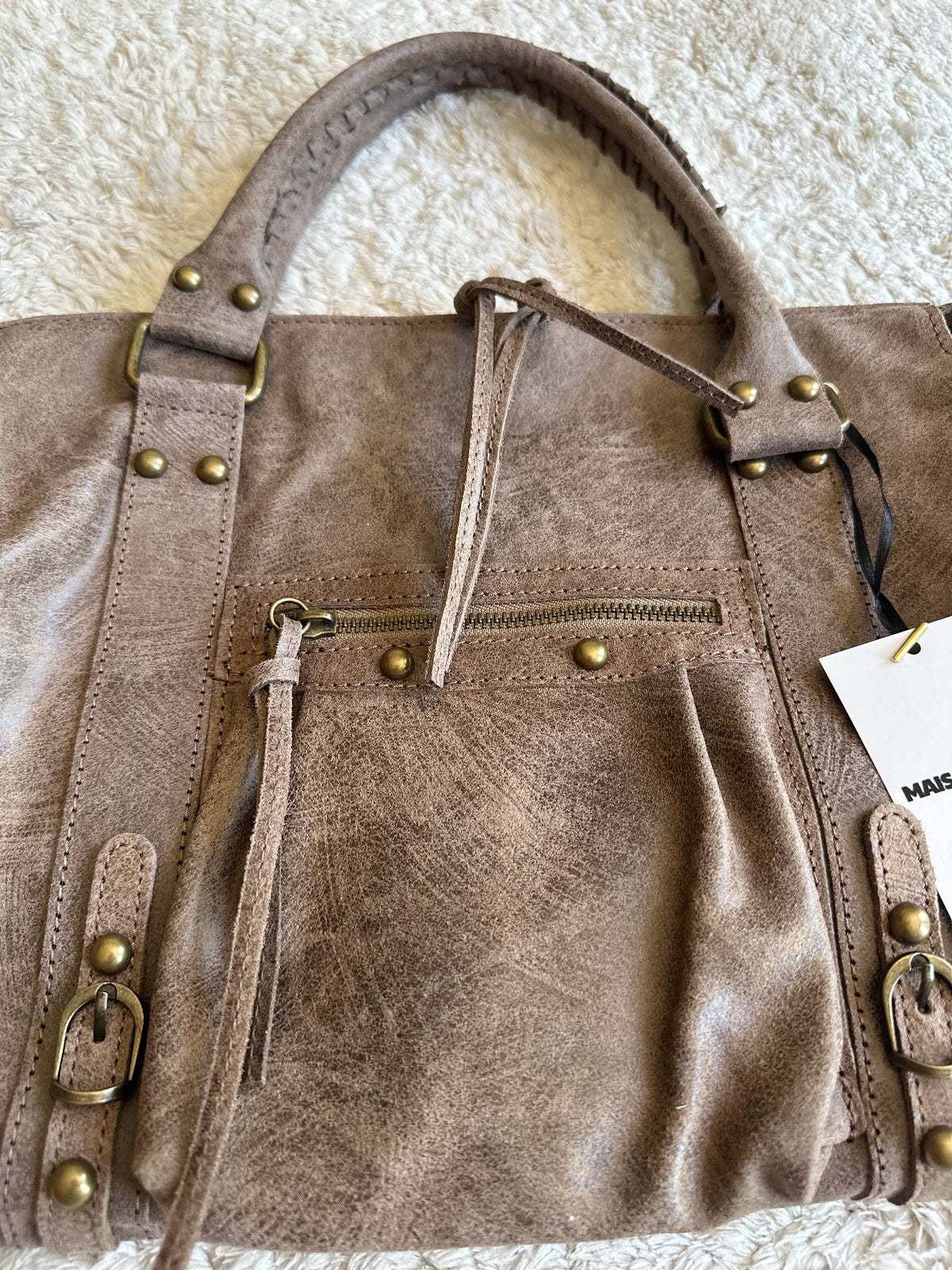 Sac city L - taupe