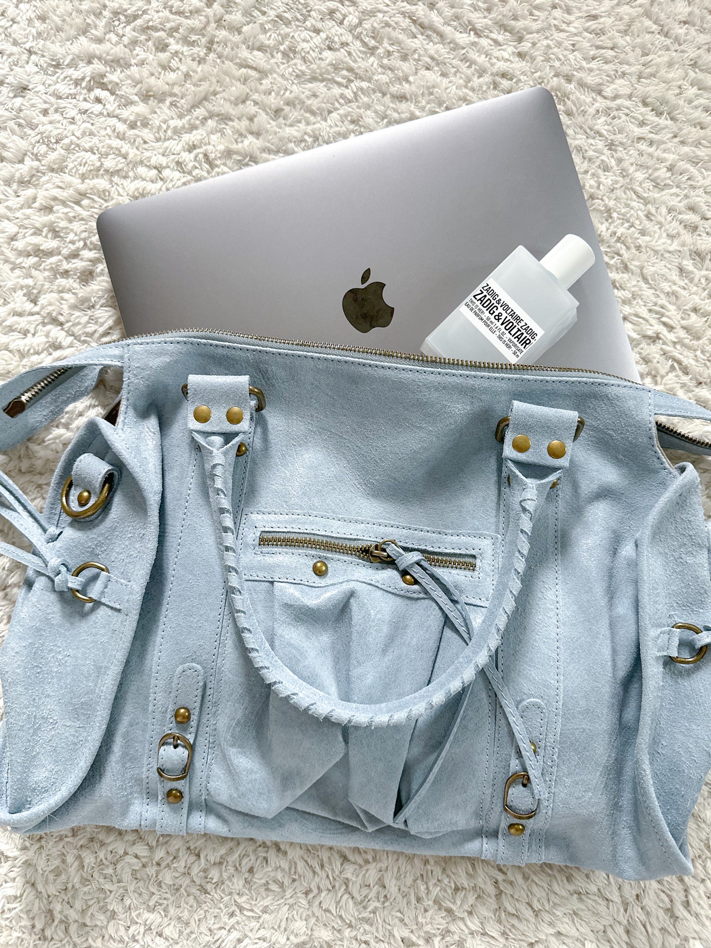 Sac City L - Bleu ciel