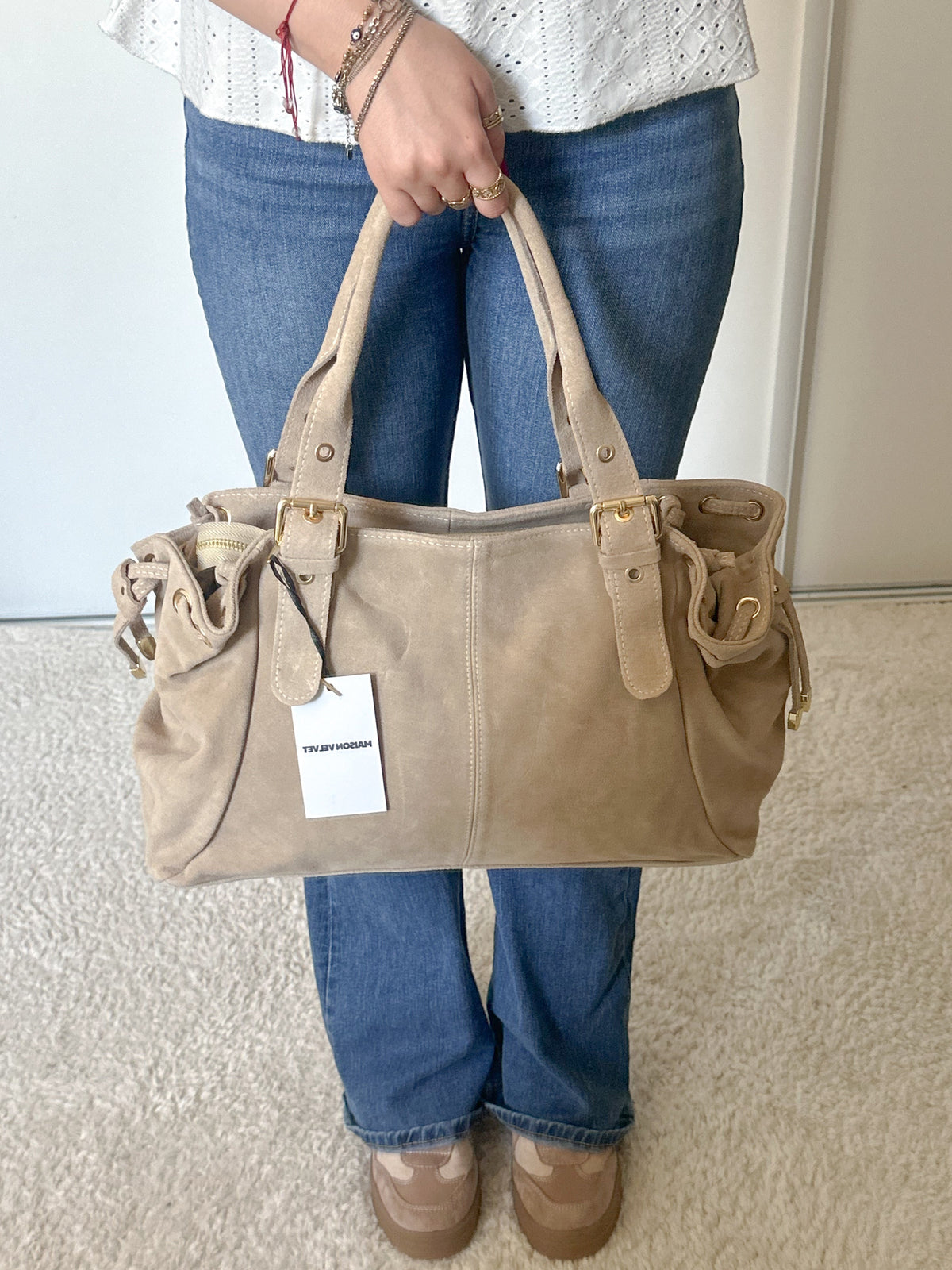 Précommande / Pre order Sac Stockholm L - Taupe clair
