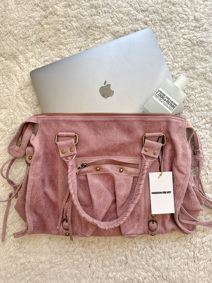 Sac city L - Vieux rose