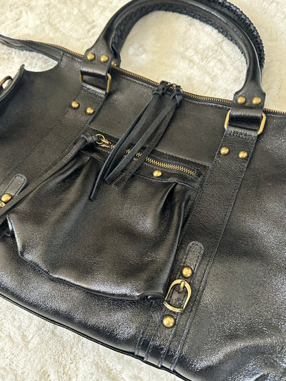 Sac City L - Noir irisé