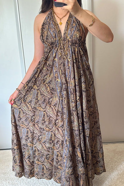 Robe bohème - Marron