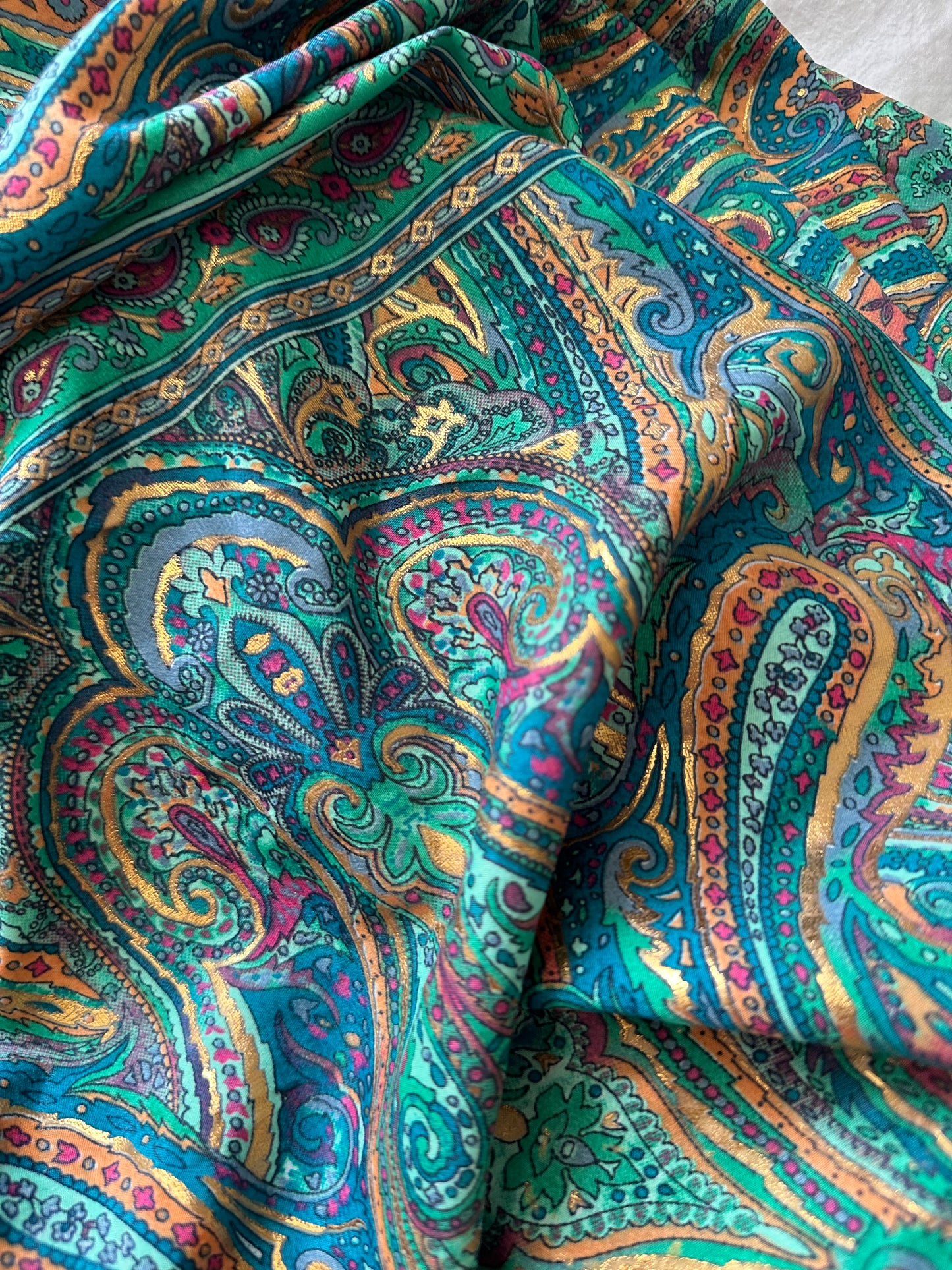 Robe bohème - vert