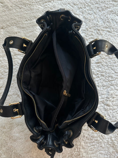 Sac Stockholm L - Noir grainé