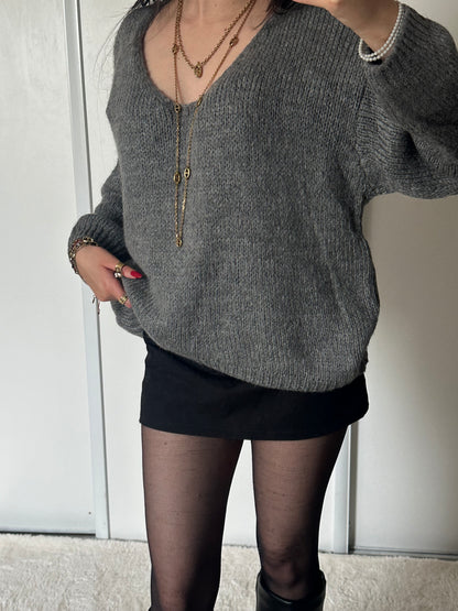 Pull Scarlet - Gris