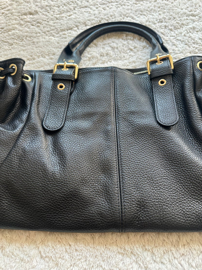Sac Stockholm L - Noir grainé