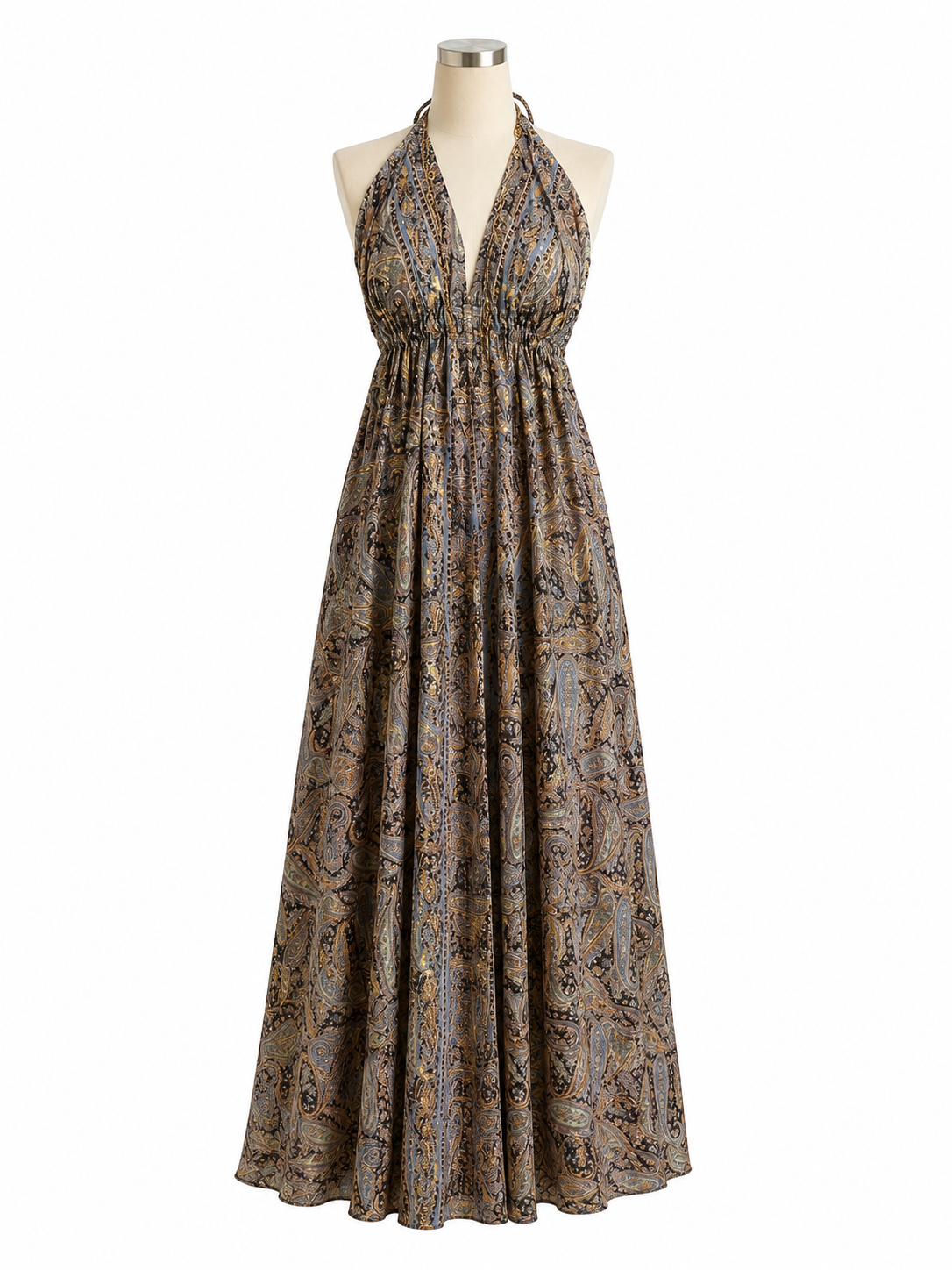 Robe bohème - Marron