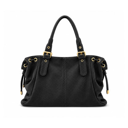 Sac Stockholm L - Noir grainé