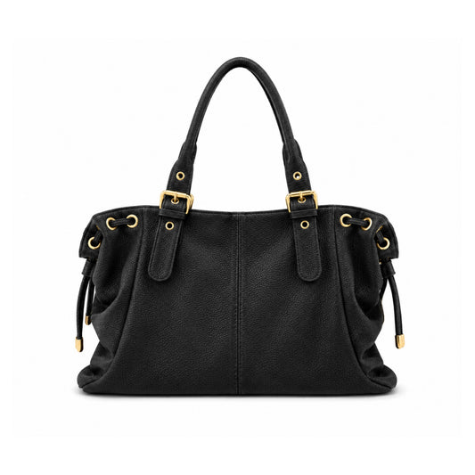 Sac Stockholm L - Noir grainé